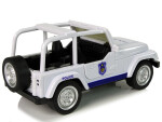 Mamido Terénní auto policie bílé