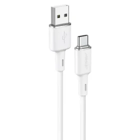 Acefast C2-04 USB-A - USB-C kabel bílá / 3A / 1,2 m