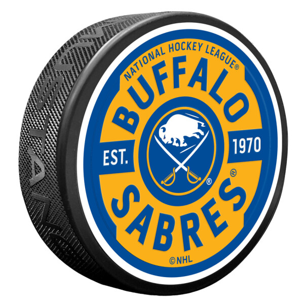 Mustang Puk Buffalo Sabres NHL Gear Textured Puck