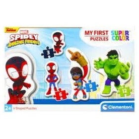 Moje první puzzle Spidey a jeho úžasní přátelé 4v1 (3+6+9+12 dílků)