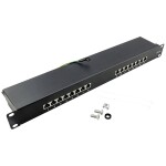 DIGITUS Patch panel, CAT6,19,24xUTP RJ45