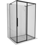 MEXEN/S - Rox-3S L sprchový kout 3 stěnný , posuvný pravá 90 x 100, černá okraj, černá 8C2L-090-100-70-70-3S-P