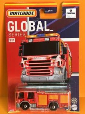 Scania P 360 Fire Truck - Matchbox 2021 Global Series 9/14 (MB6-2)