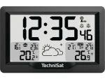 TechniSat iMETEO 300 černá / Meteostanice / LCD displej / teplota / vlhkost / 2x AA / 2x AAA (MET02F)