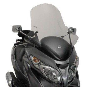 266DT plexi čiré Suzuki Burgman 400 (06-16), vxš840x680 mm,o 160 mm vyšší, použij sadu D 266KIT