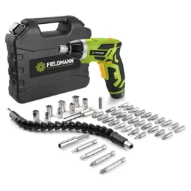 FIELDMANN FDS 10155-A / AKU šroubovák / Li-Ion 3.6 V / 1300 mAh / LED světlo + svítilna / kufřík + 45 ks příslušenství (50004741)