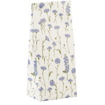Ib Laursen Papírový sáček Cornflowers 22,5 cm, modrá barva, papír