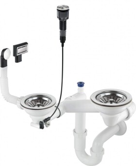 DEANTE - Space-Saver ocelový granitový odpadový dřez, 1,5- a 2-miska - Space-Saver ZXY_9983