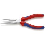 Knipex 38 91 200 pro elektroniku a jemnou mechaniku ploché jehlové kleště 45° zahnuté vanadová elektrikářská ocel 200 mm