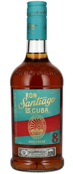 Santiago de Cuba Anejo 8yo 0,7L, 40%