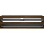 MEXEN - Box-A skříňka pro umyvadlo 160, 2 zásuvky, ořech 91AX0-1600-470-2-86