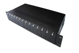 Digitus DN-82000 černá / Šasi pro media konvertory / 19" / 2U / 14 slotů (DN-82000)