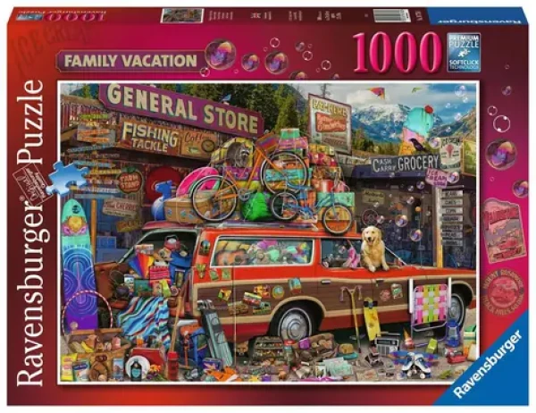 RAVENSBURGER Rodinná dovolená 1000 dílků