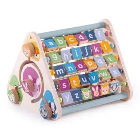 Bigjigs Toys Aktivní trojúhelník se zvířátky