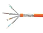 Equip Instalační kabel Cat7 S/FTP oranžová / 100 m / LSZH (187321)