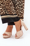 Sandály na podpatku model 209909 Step in style 40