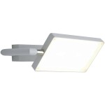 Mlight Jade 81-4080 stropní svítidlo, nástěnné světlo Energetická třída (EEK2021): F (A - G) 18 W LED bílá, šedá