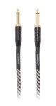 Cascha Professional Line Guitar Cable Straight Tweed Black 3 m