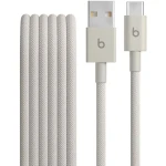 Beats kabel USB-A (M) - USB-C (M) 1.5 m šedá / opletený (MDGJ4EE/A)