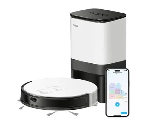 TP-Link Tapo RV20 Mop Plus Dok pro automatické vyprázdnění / Robotický vysavač / vysávání mopování / WiFi / 2600 mAh (Tapo RV20 Mop Plus)