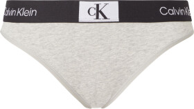 Dámské kalhotky Bikini Briefs CK96 000QF7222EP7A šedá - Calvin Klein L