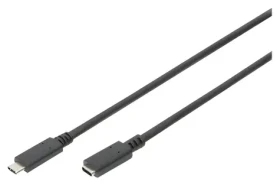 Digitus USB-C / Prodlužovací kabel / USB Type-C na Type-C / 1,5 m (AK-300210-015-S)