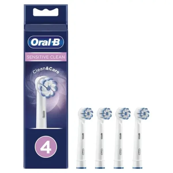 Oral-B Sensitive Clean UltraThin bílá / náhradní hlavice / 4 ks (4210201325550)