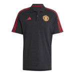 Pánské polo tričko Manchester United M IT4165 Černá vzor - Adidas černá vzor L