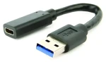 Adaptér USB 3.1 typ A (M) - USB-C (F) 10 cm / Redukce (A-USB3-AMCF-01)