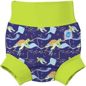 Splash About kojenecké plavky Happy Nappy - Turtle Tide, velikost: XXL