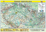 Česká republika - mapa A3 lamino - Petr Kupka