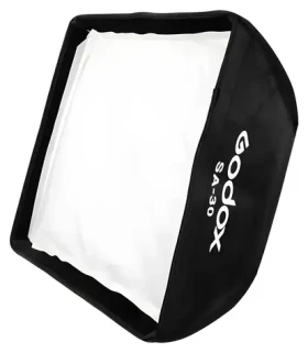 Godox SA-30 / Softbox / 30 x 30 cm / s mřížkou / pro LED světlo Godox S30 (SA-30)