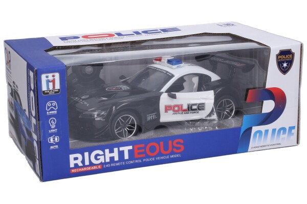 Auto policejní RC na dálkové ovládání 26 cm