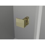 MEXEN/S - Lunar T sprchový kout dveře křídlové pravá 120 x 90, transparent, zlato 834T-120-090-50-00-P