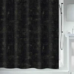 Spirella GEORGES sprchový závěs 180 x 200 cm černo-zlatý / polyester