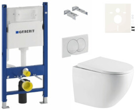 Závěsný WC set Geberit do lehkých stěn / předstěnová SAT SIKOGESTOR67D01 SIKOGESTOR67D01