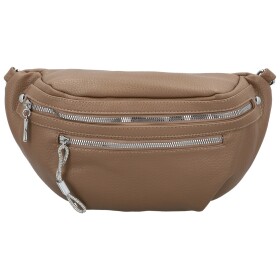 Trendy dámská koženková ledvinka Pentti, khaki