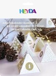 HEYDA Adventní kalendář krabičky - zlatý 24 ks