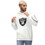 Pánská mikina Las Vegas Raiders NFL Recovered Ecru Hoodie Velikost: S