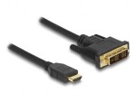 DeLock Kabel DVI-D (M) - HDMI-A (M) 1.5m černá (85583)