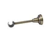 Drźak jednoduchy 19 mm zlato antik