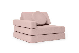 SHAPPY Dětské rozkládací pěnové křeslo SHAPPY ORIGINAL Barva: Soft Pink