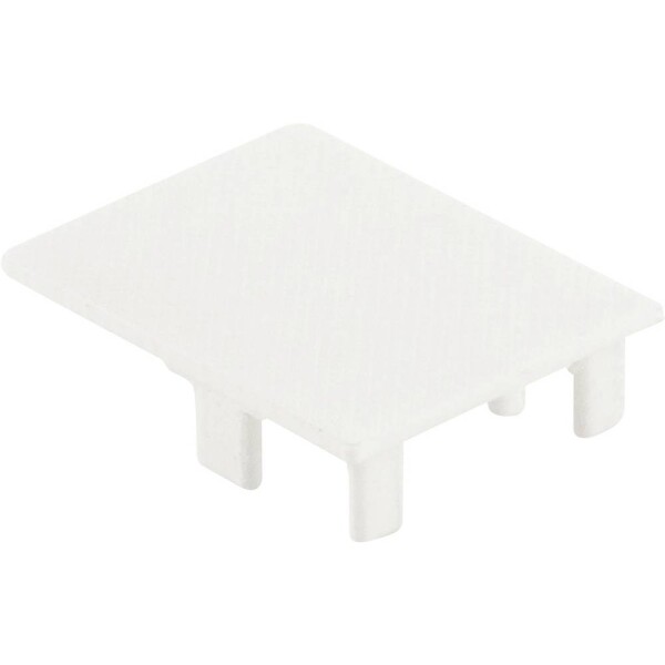Deko Light 988144 Combo Klick U-Profil koncová krytka profilu , PVC, (d x š x v) 25 x 25 x 2 mm, 2 ks