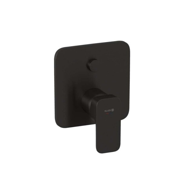 KLUDI - Renon Baterie pod omítku pro 2 spotřebiče, broušený Gunmetal 42759N275