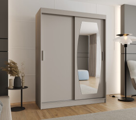 Šatní skříň Abi Rossa Rozměry: 150 cm, Barva korpusu + barva dveří: Kašmír + Kašmír