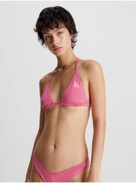 Růžový dámský vrchní díl plavek Calvin Klein Underwear Dámské