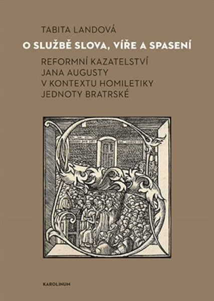 Službě slova, víře spasení Tabita Landová