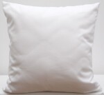 DumDekorace Bílé dekorativní povlaky na polštáře Šířka: 40 cm | Délka: 40 cm