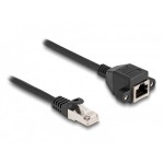 Delock 80196 RJ50 síťové kabely, propojovací kabely Kabel S/FTP 5.00 m černá stíněný 1 ks