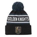 Outerstuff Dětská zimní čepice Vegas Golden Knights NHL 3Rd Jersey Jacquard Cuff Pom